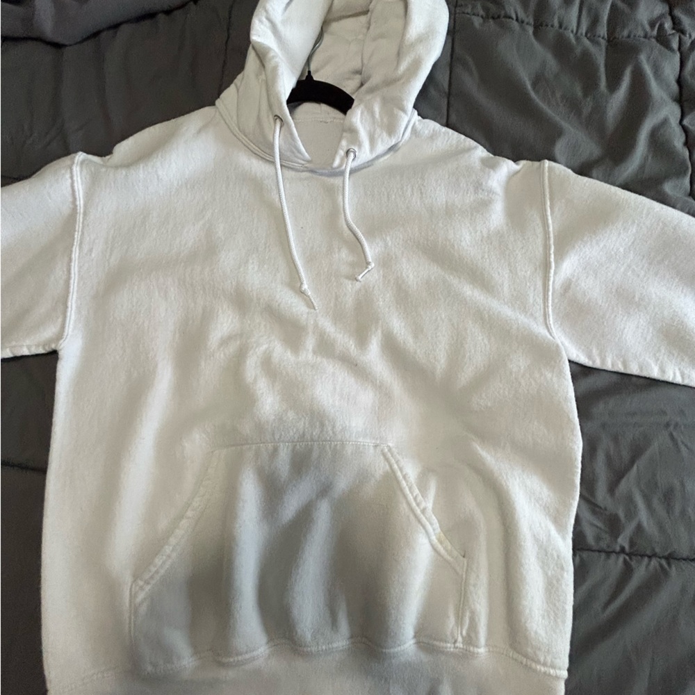 White hoodie MENS SMALL